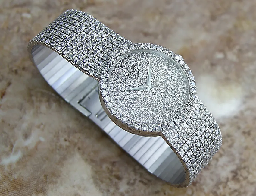 Piaget Tradition 18k Solid Gold Diamond Luxury Watch