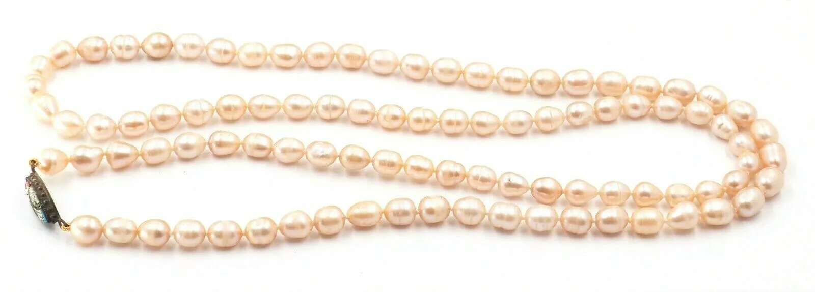 Pink Freshwater Pearl Strand Necklace