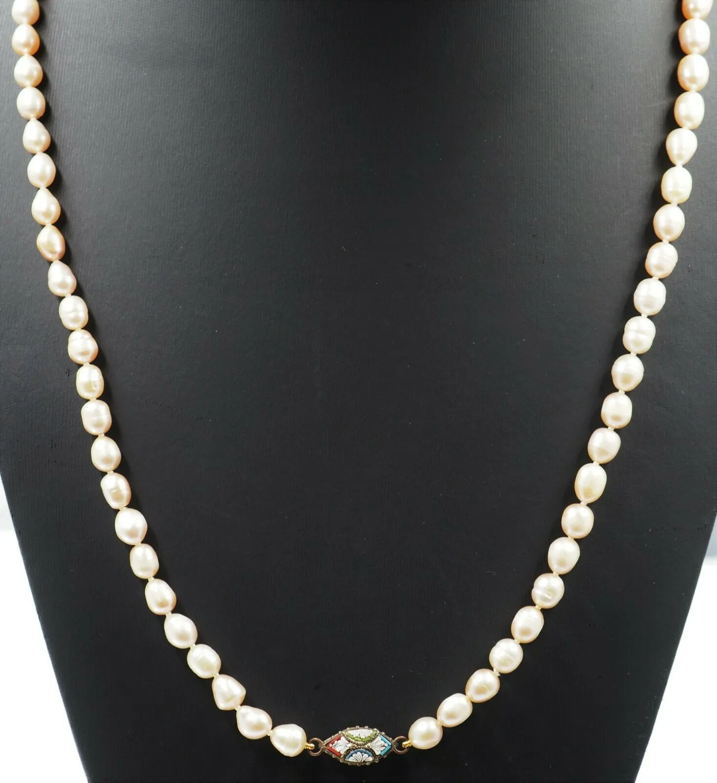 Pink Freshwater Pearl Strand Necklace