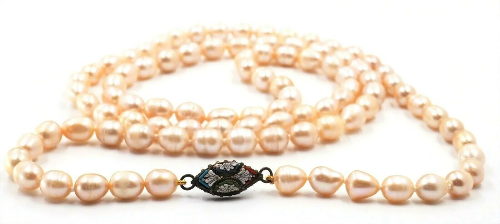 Pink Freshwater Pearl Strand Necklace