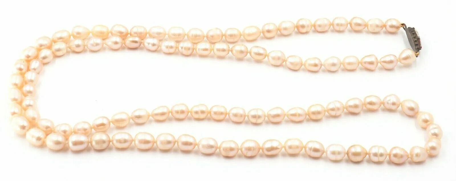 Pink Freshwater Pearl Strand Necklace