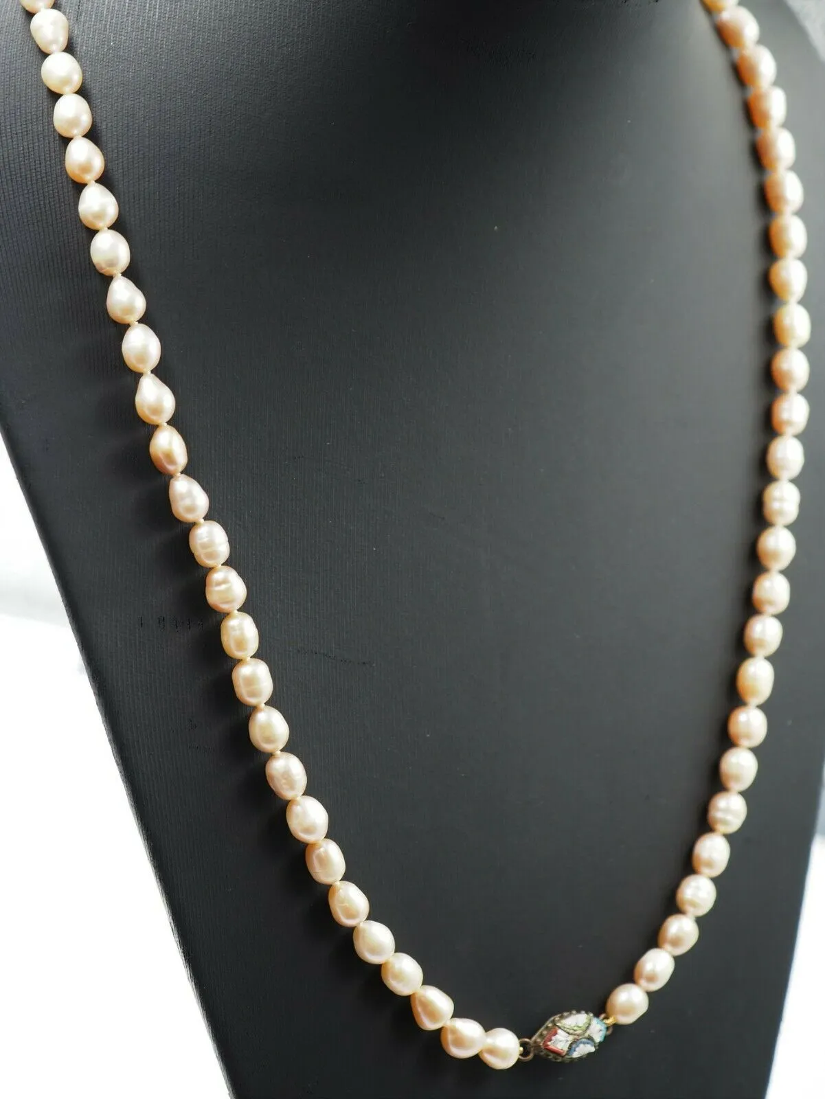 Pink Freshwater Pearl Strand Necklace