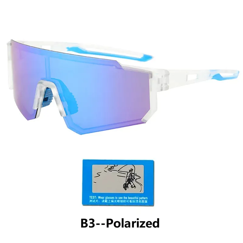 Polarized Sports Glasses Photochromic Men's and Women's Bike Eyewear Mountain MTB Cycling UV400 Sunglasses Bicycle Road Goggles