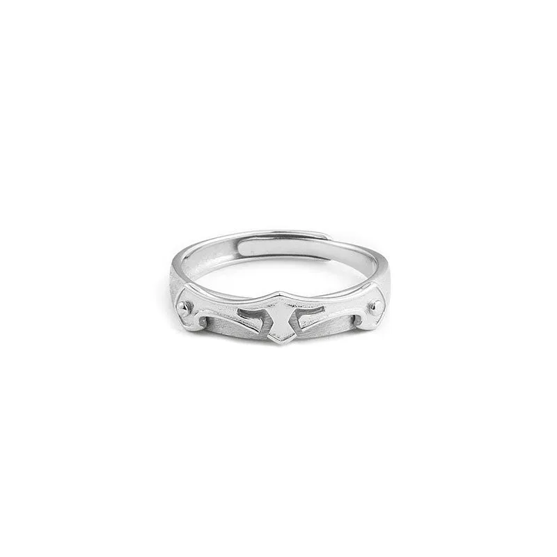 Princess and Knight - The Nevermore Vintage Ring S925 silver - moonstone
