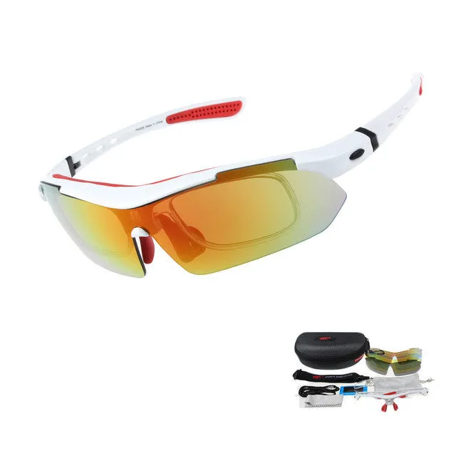 Professional Polarized Cycling Glasses Bike Casual Goggles Outdoor Sports Bicycle Sunglasses