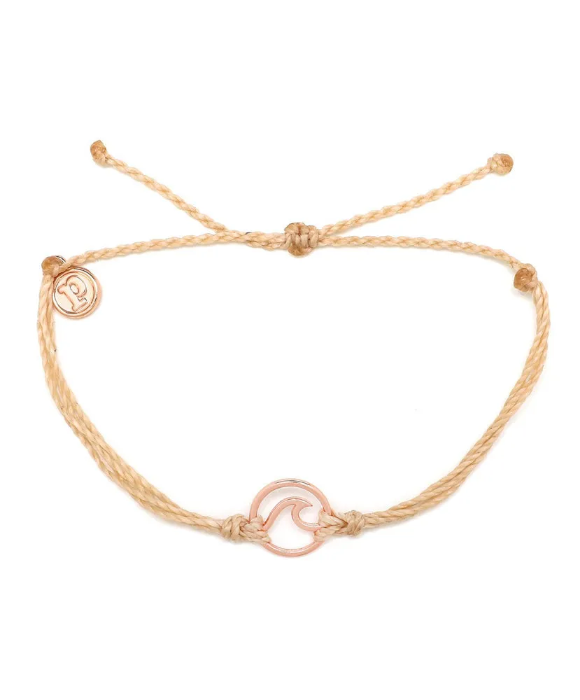 Pura Vida - Wave Charm Bracelet - Gold