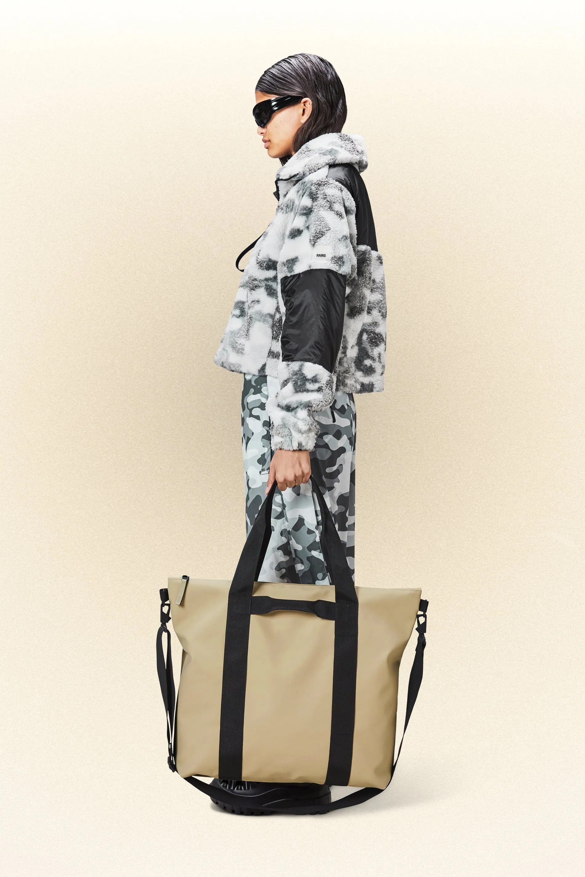 RAINS TOTE BAG W3 - 2 COLORS