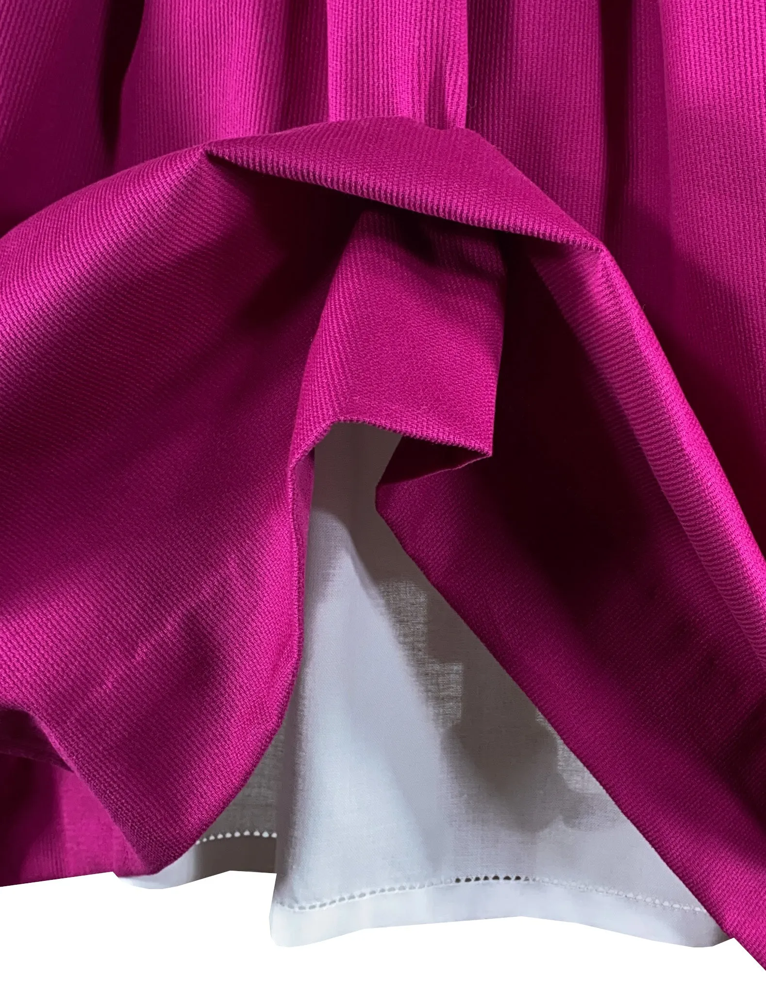Raspberry Pink Pinafore Dress and Shirt