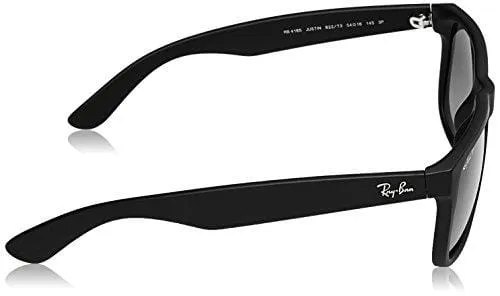 Ray-Ban Justin Classic Sunglasses,55mm,Black Rubber/Polar Grey Gradient