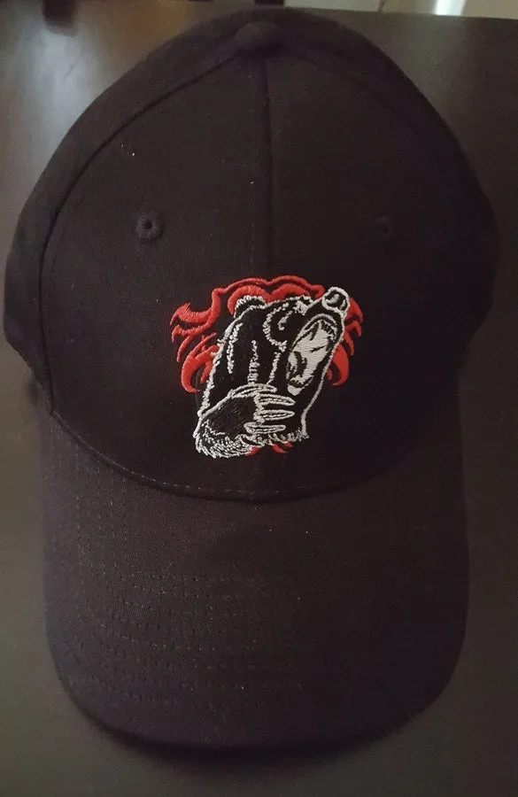 Red Bear Embroidered Cap