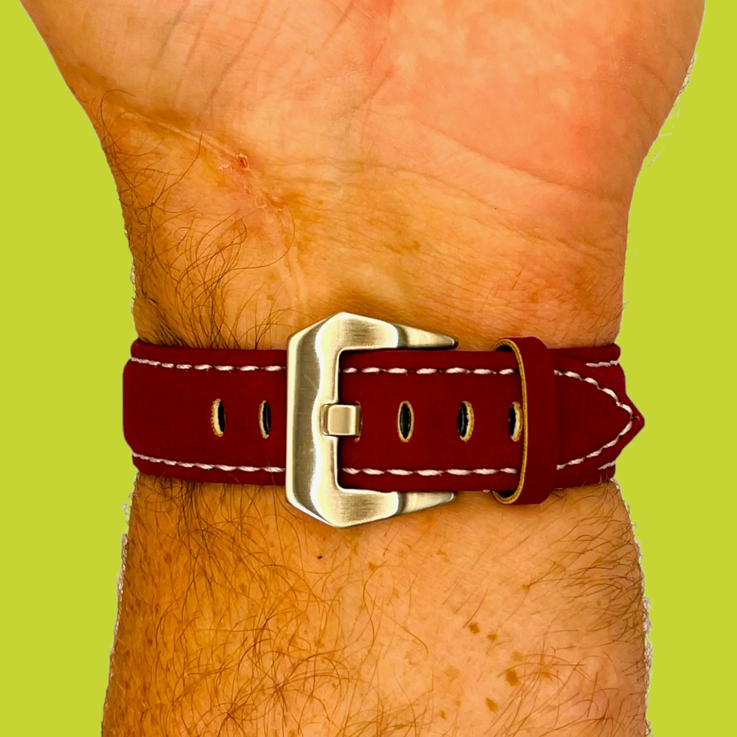 Retro Leather Straps Compatible with the Mountblanc 22mm Range