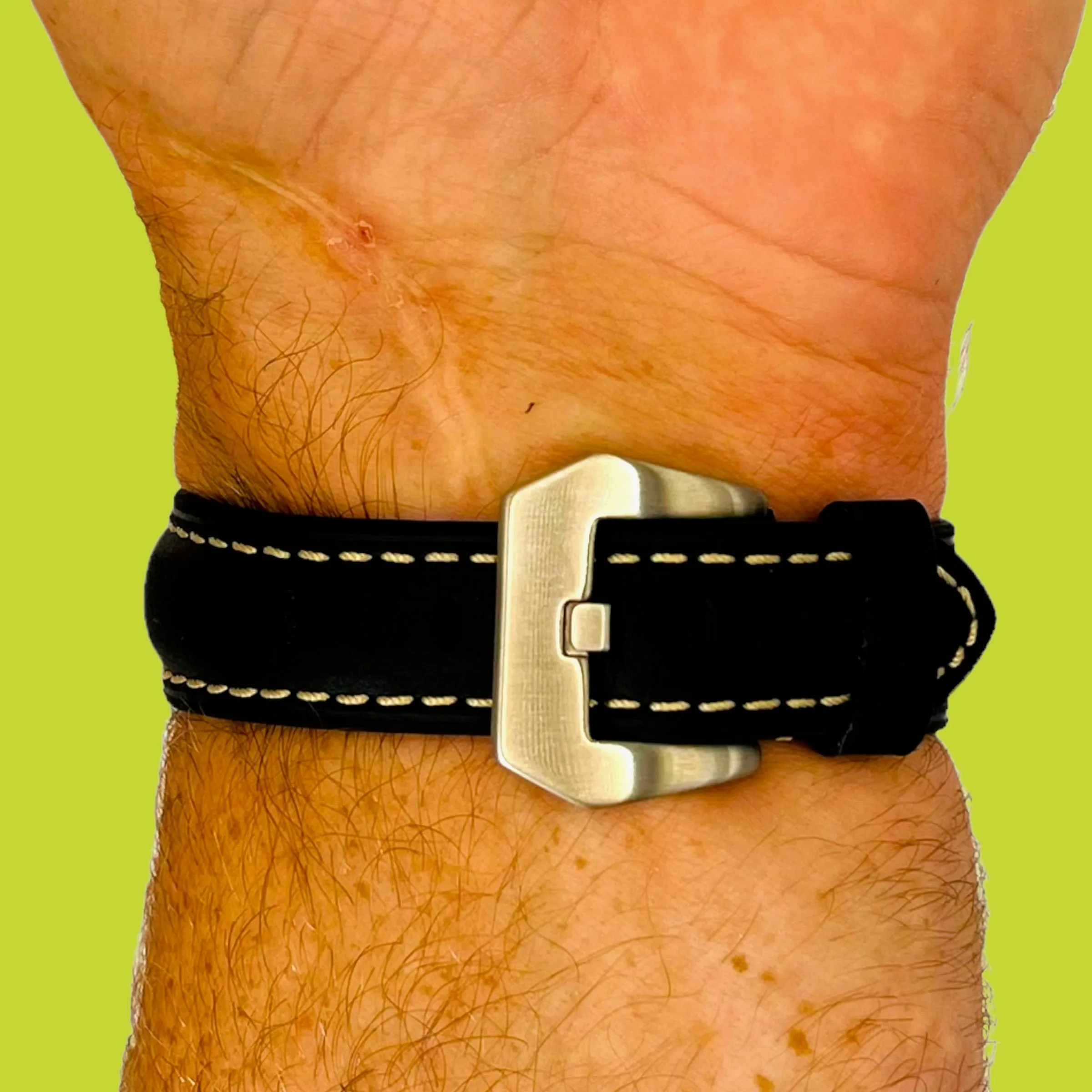 Retro Leather Straps Compatible with the Mountblanc 22mm Range