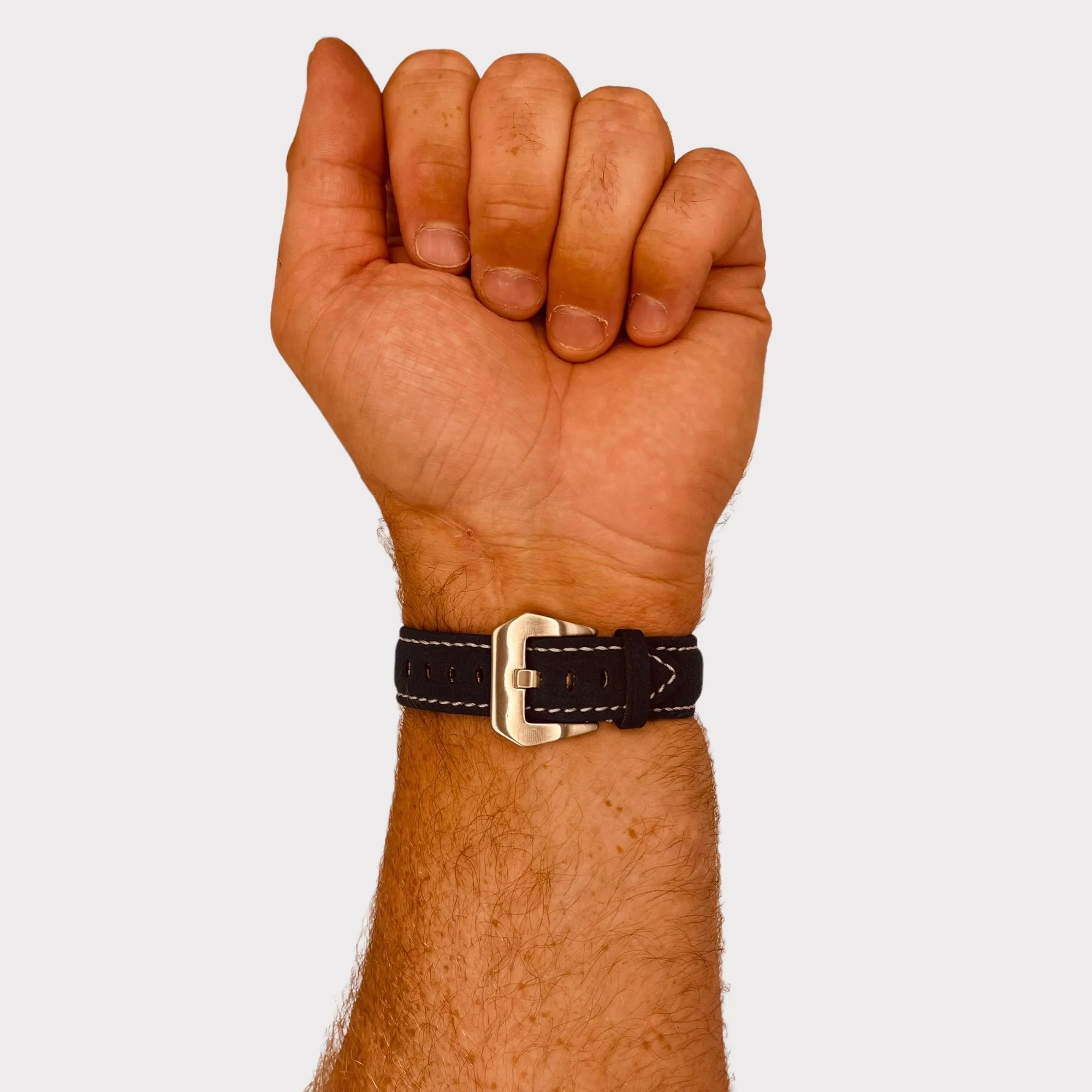 Retro Leather Straps Compatible with the Mountblanc 22mm Range