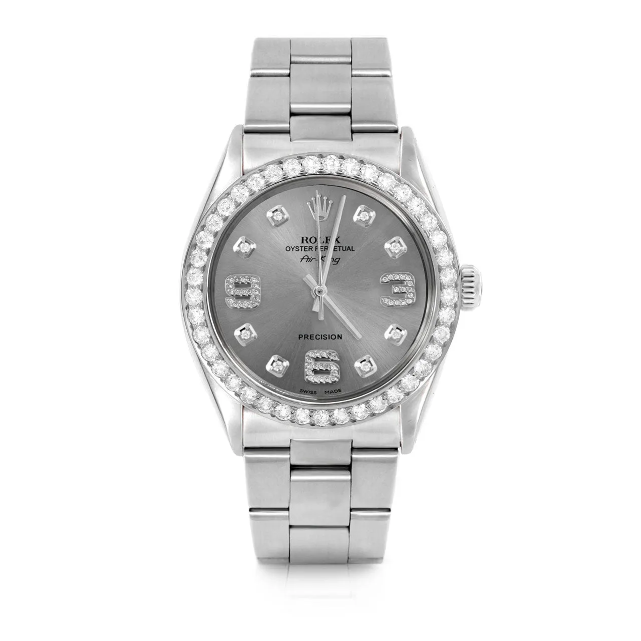 Rolex Air King 34mm | 5500-SS-SLT-8DA369-2CT-OYS