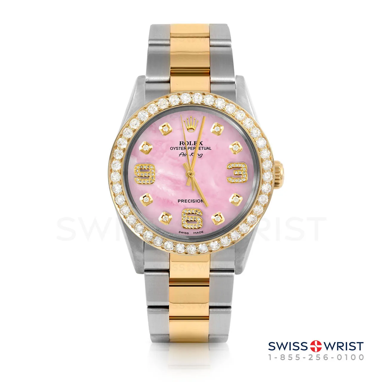 Rolex Air King 34mm | 5500-TT-PMOP-8DA369-2CT-OYS