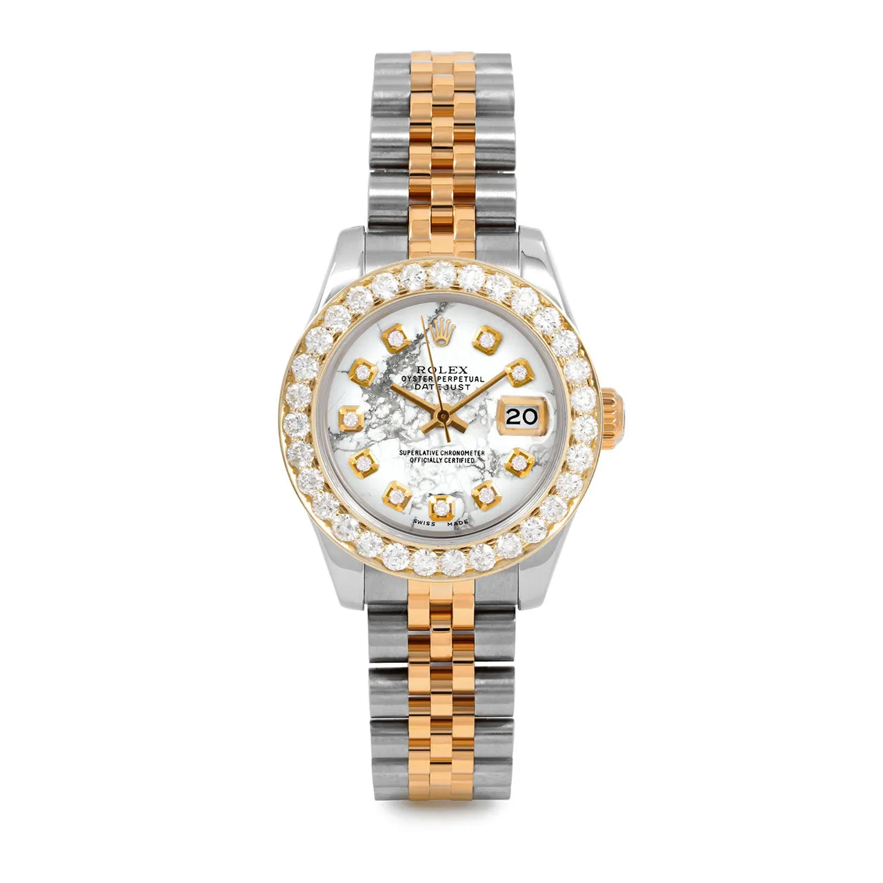 Rolex Datejust 26mm | 179173-MRB-DIA-AM-2CT-JBL