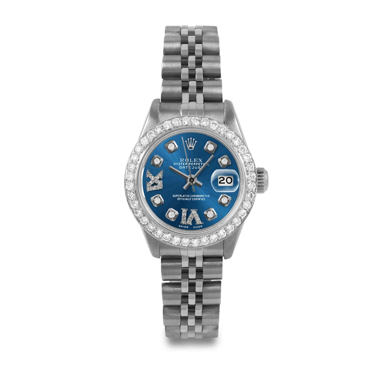 Rolex Datejust 26mm | 6917-SS-BLU-8DR69-2CT-JBL