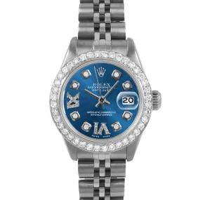 Rolex Datejust 26mm | 6917-SS-BLU-8DR69-2CT-JBL
