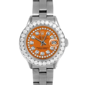 Rolex Datejust 26mm | 6917-SS-ORN-STRD-2CT-OYS