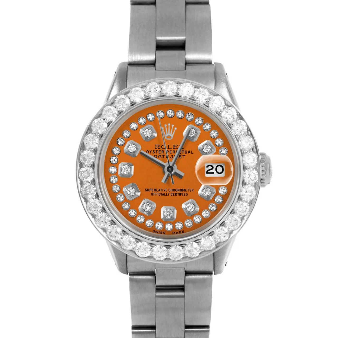 Rolex Datejust 26mm | 6917-SS-ORN-STRD-2CT-OYS