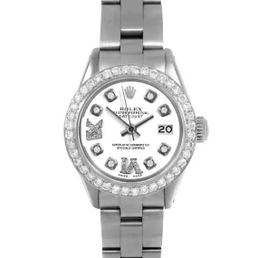 Rolex Datejust 26mm | 6917-SS-WHT-8DR69-BDS-OYS