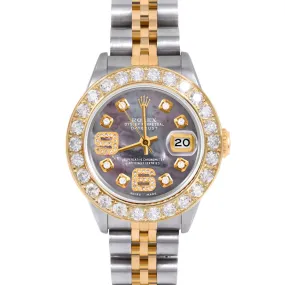 Rolex Datejust 26mm | 69173-BMOP-8DA69-2CT-JBL