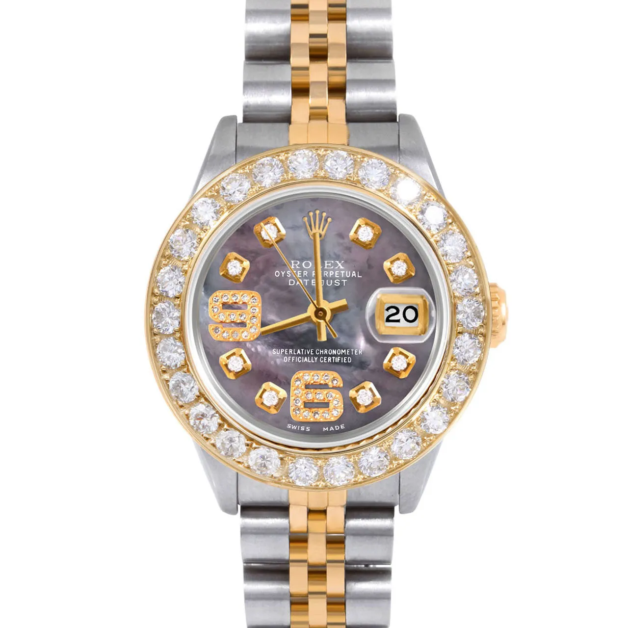 Rolex Datejust 26mm | 69173-BMOP-8DA69-2CT-JBL
