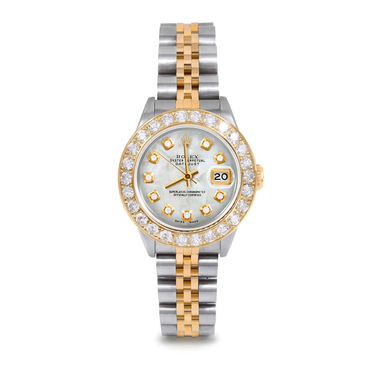 Rolex Datejust 26mm | 69173-WMOP-DIA-AM-2CT-JBL
