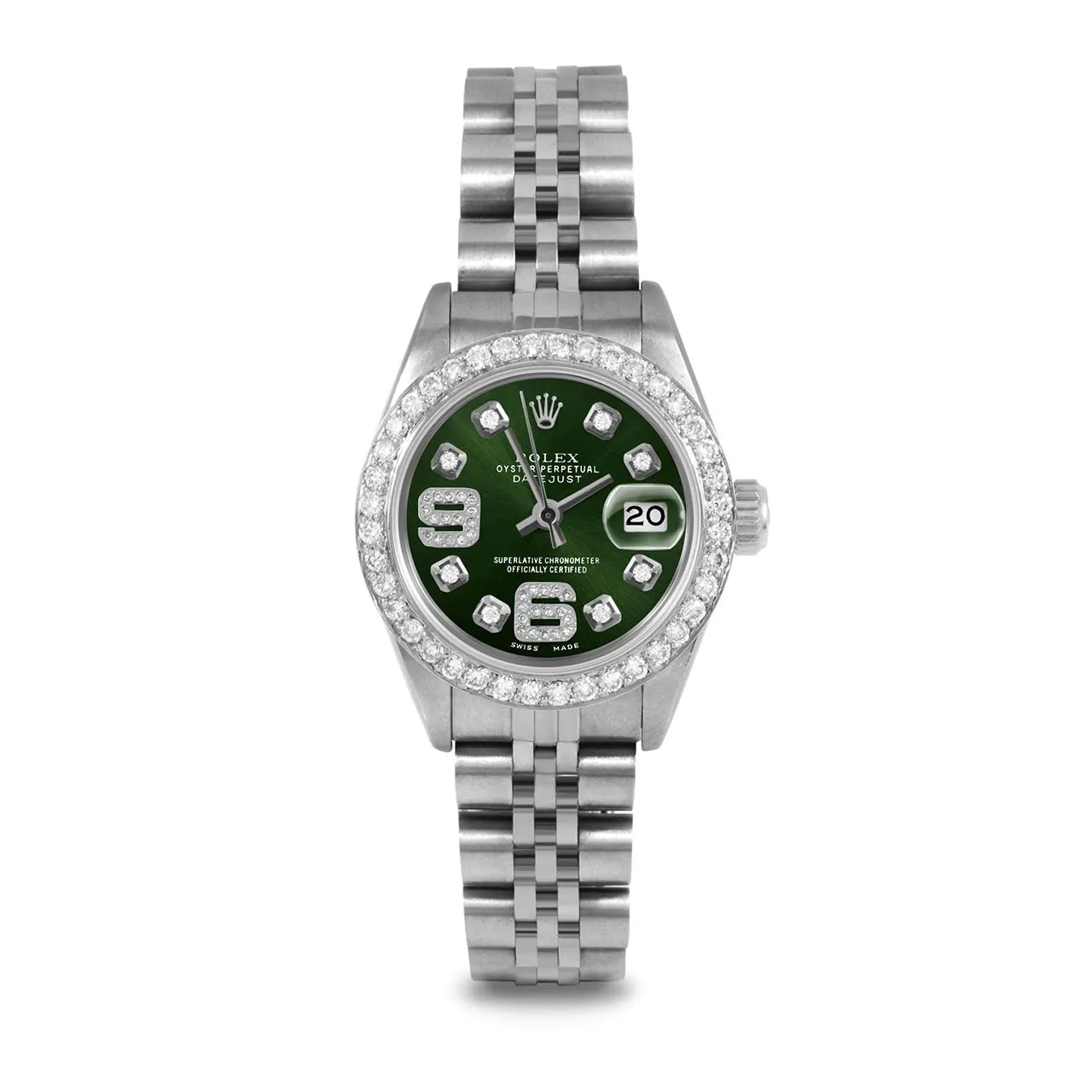 Rolex Datejust 26mm | 69174-GRN-8DA69-BDS-JBL