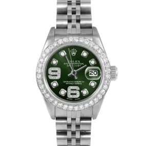 Rolex Datejust 26mm | 69174-GRN-8DA69-BDS-JBL