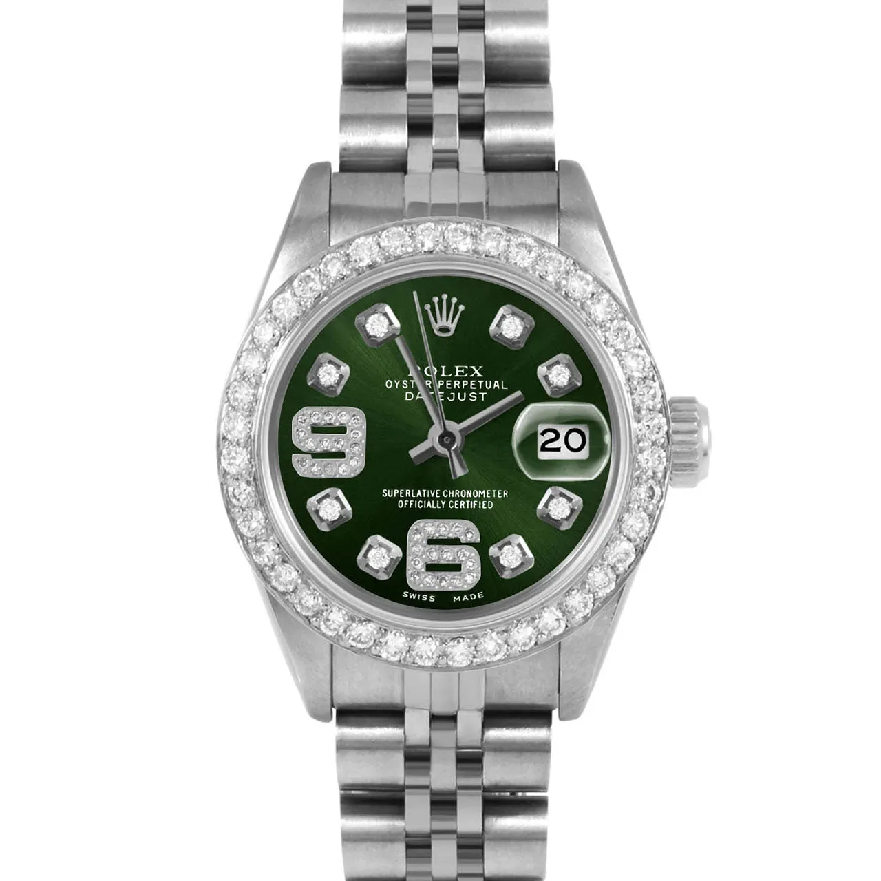 Rolex Datejust 26mm | 69174-GRN-8DA69-BDS-JBL