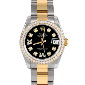 Rolex Datejust 31mm | 178273-BLK-8DR69-BDS-OYS