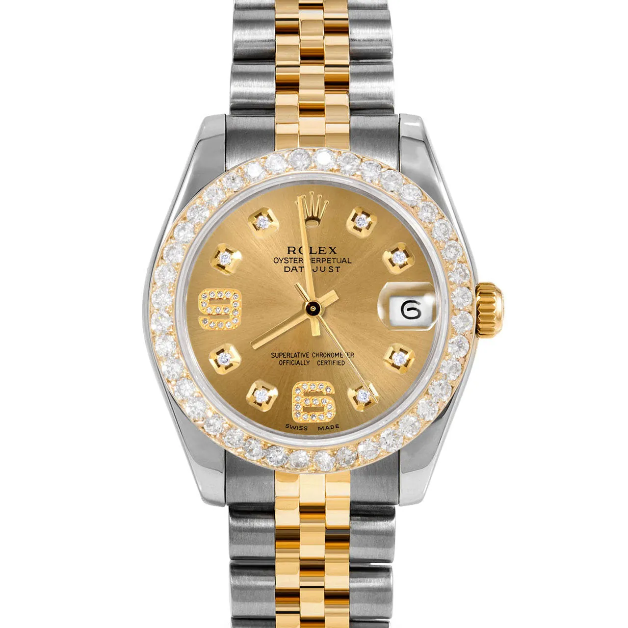 Rolex Datejust 31mm | 178273-CHM-8DA69-2CT-JBL
