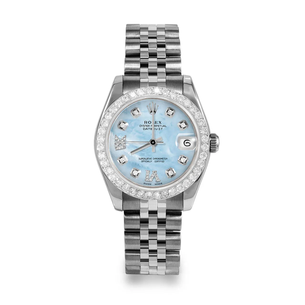 Rolex Datejust 31mm | 178274-LBMOP-8DR69-2CT-JBL