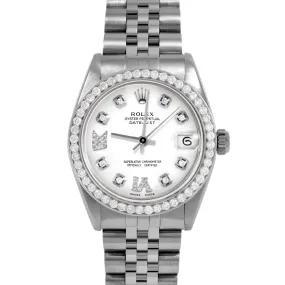 Rolex Datejust 31mm | 6827-SS-WHT-8DR69-BDS-JBL