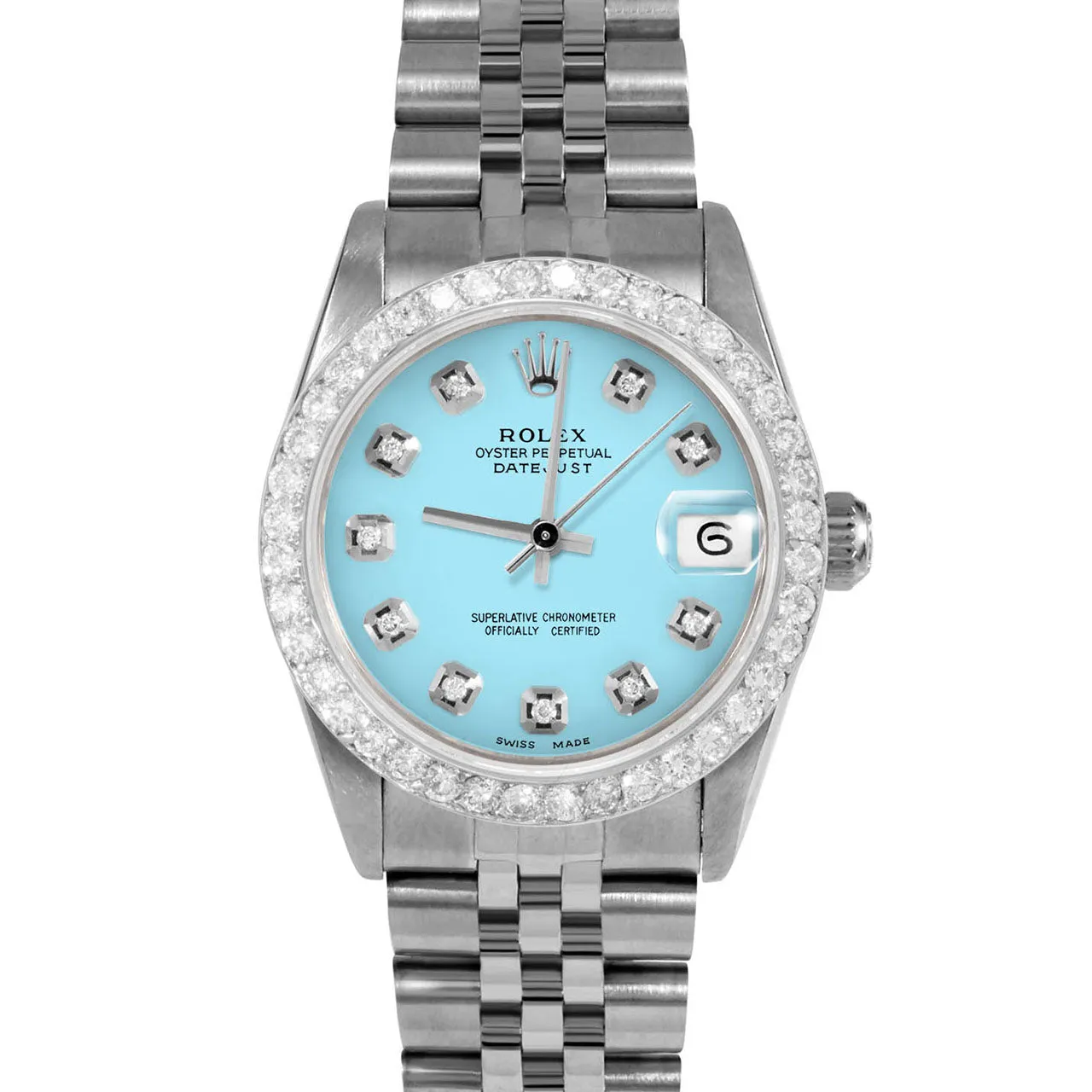 Rolex Datejust 31mm | 68274-TRQ-DIA-AM-2CT-JBL