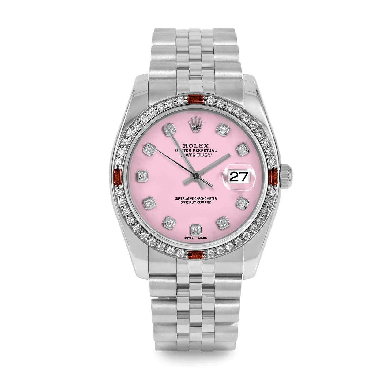 Rolex Datejust 36mm | 116234-PNK-DIA-AM-4RBY-JBL