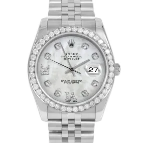 Rolex Datejust 36mm | 116234-WMOP-8DR69-25CT-JBL