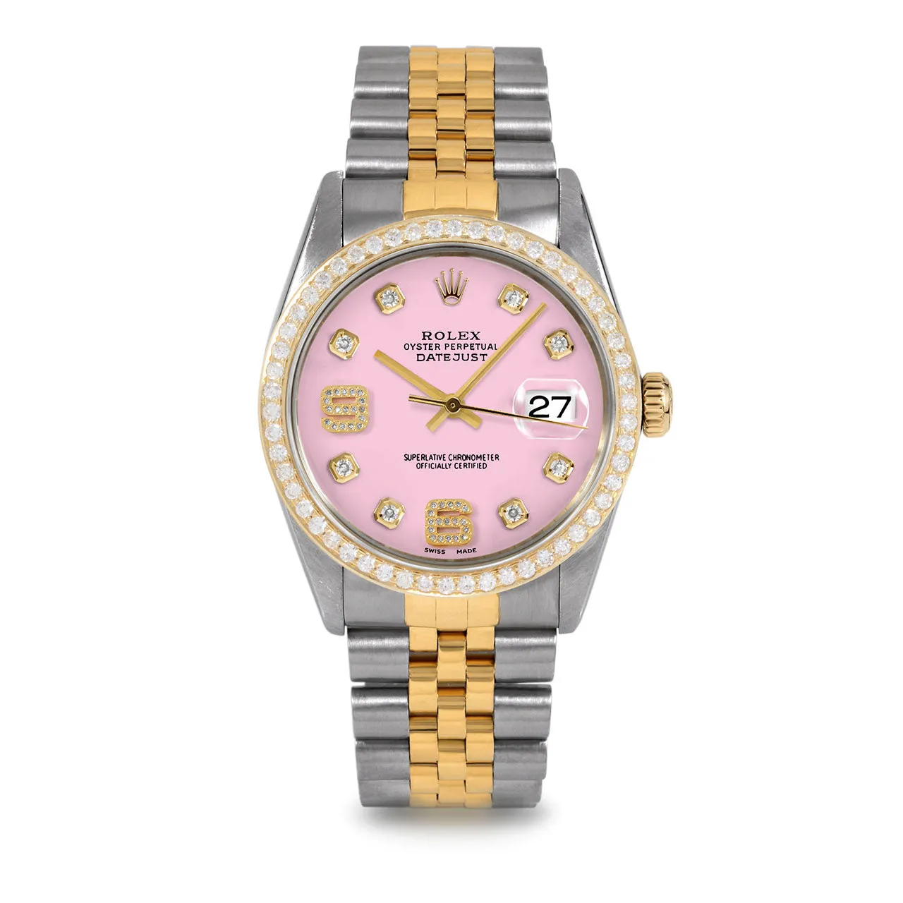 Rolex Datejust 36mm | 16013-PNK-8DA69-BDS-JBL
