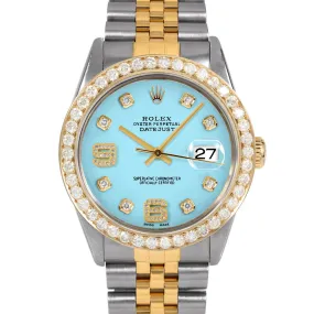 Rolex Datejust 36mm | 16013-TRQ-8DA69-25CT-JBL