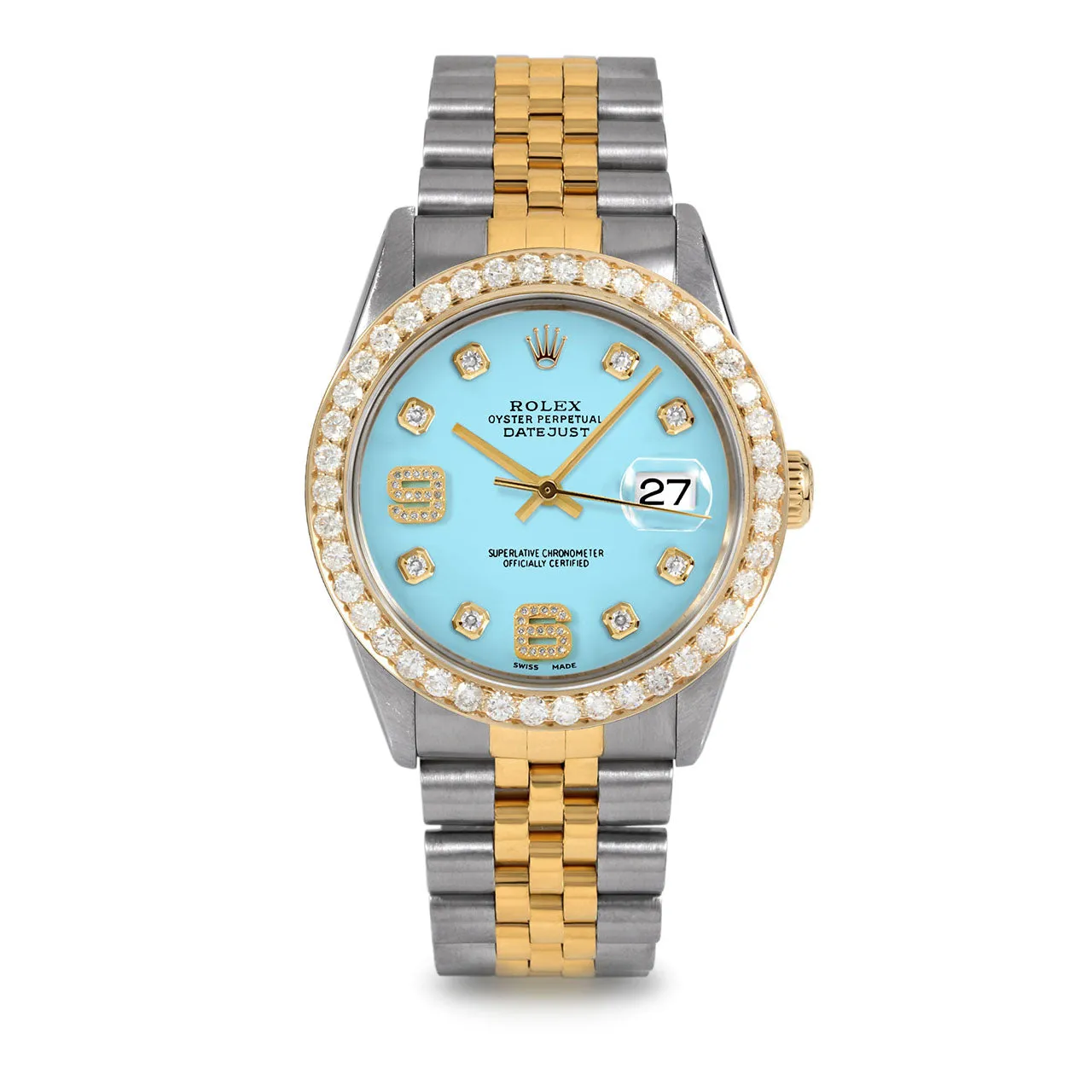 Rolex Datejust 36mm | 16013-TRQ-8DA69-25CT-JBL
