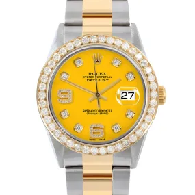 Rolex Datejust 36mm | 16013-YLW-8DA69-25CT-OYS