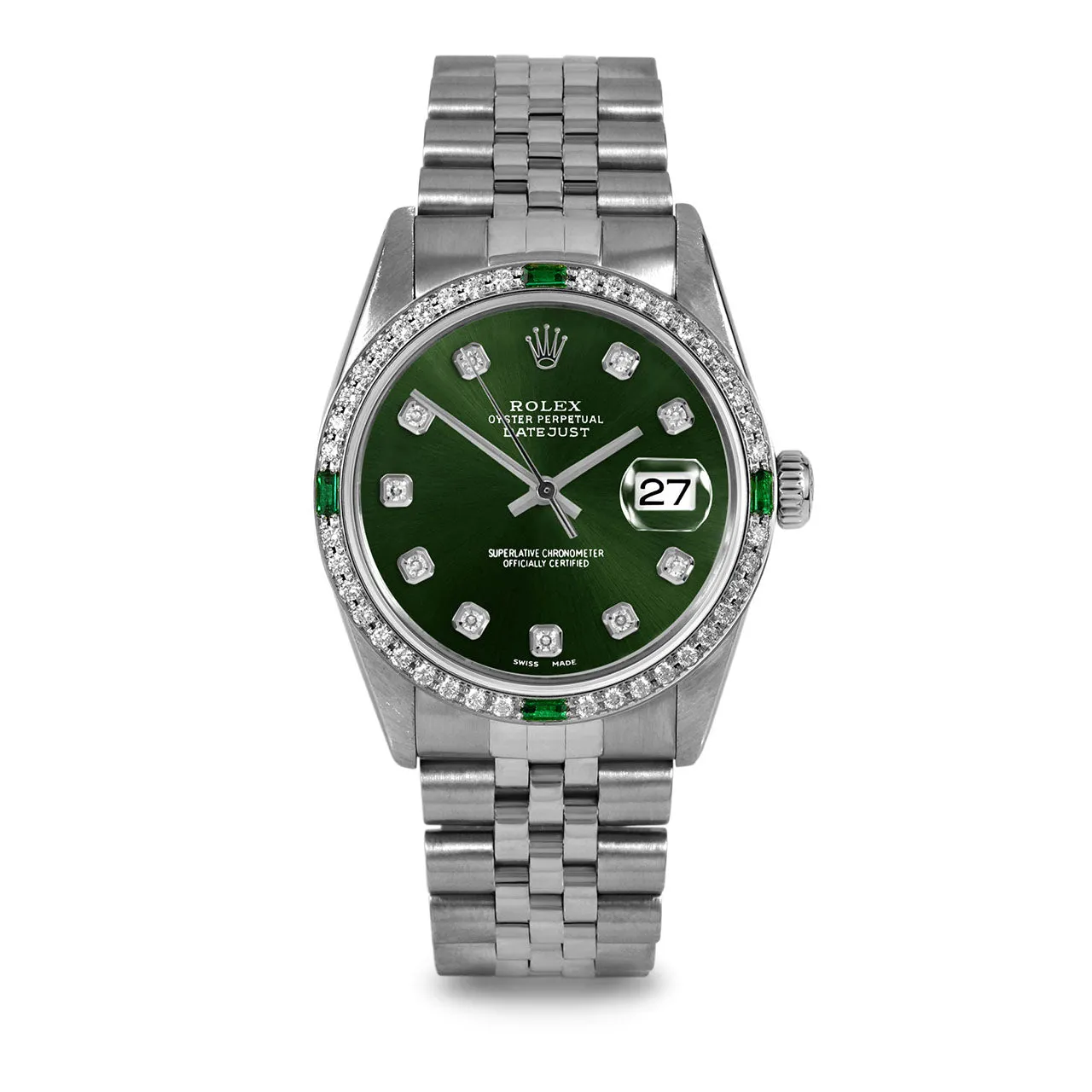 Rolex Datejust 36mm | 16014-GRN-DIA-AM-4EMD-JBL