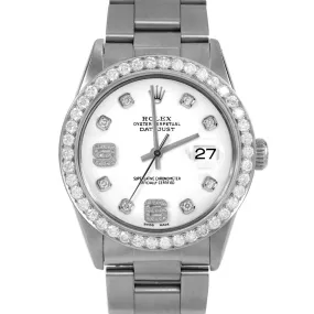 Rolex Datejust 36mm | 16014-WHT-8DA69-25CT-OYS