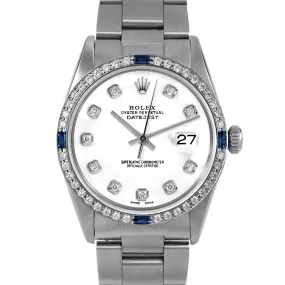 Rolex Datejust 36mm | 16014-WHT-DIA-AM-4SPH-OYS