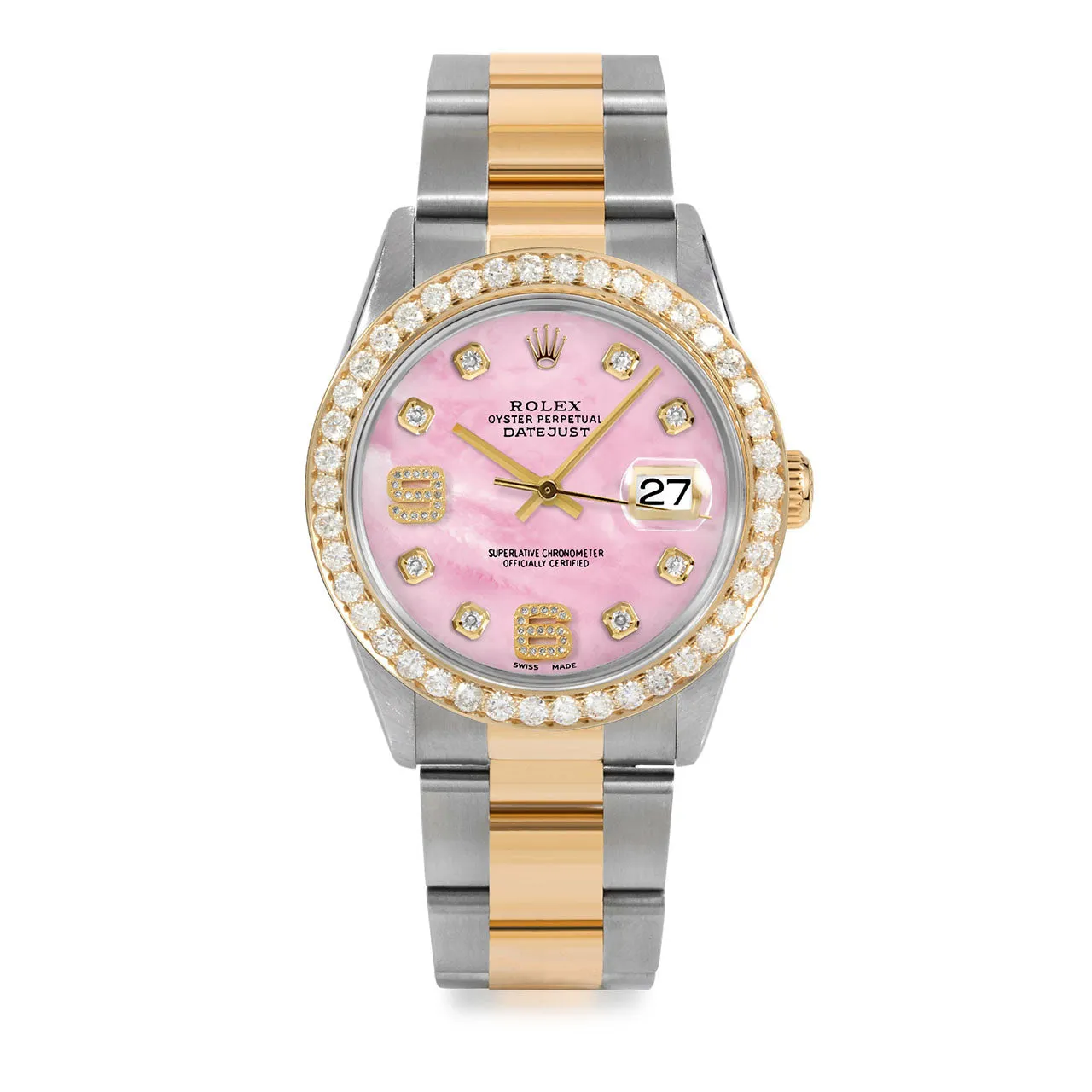 Rolex Datejust 36mm | 16233-PMOP-8DA69-25CT-OYS