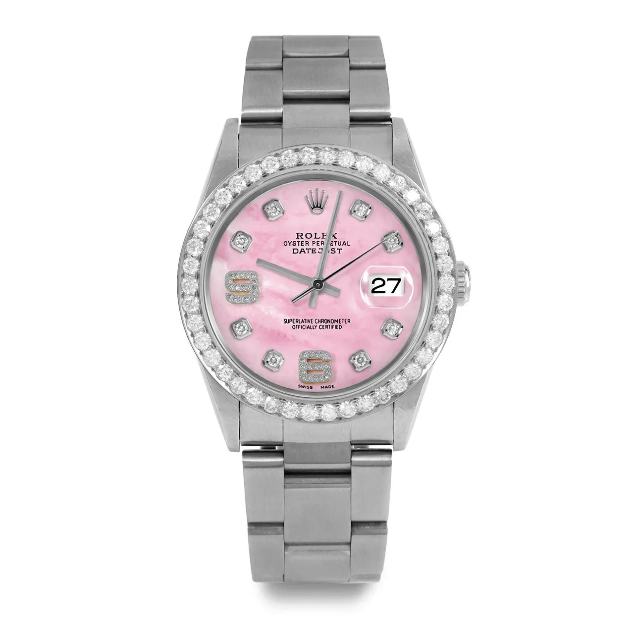 Rolex Datejust 36mm | 16234-PMOP-8DA69-25CT-OYS