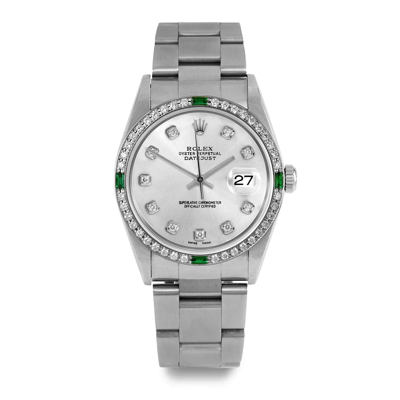 Rolex Datejust 36mm | 16234-SLV-DIA-AM-4EMD-OYS