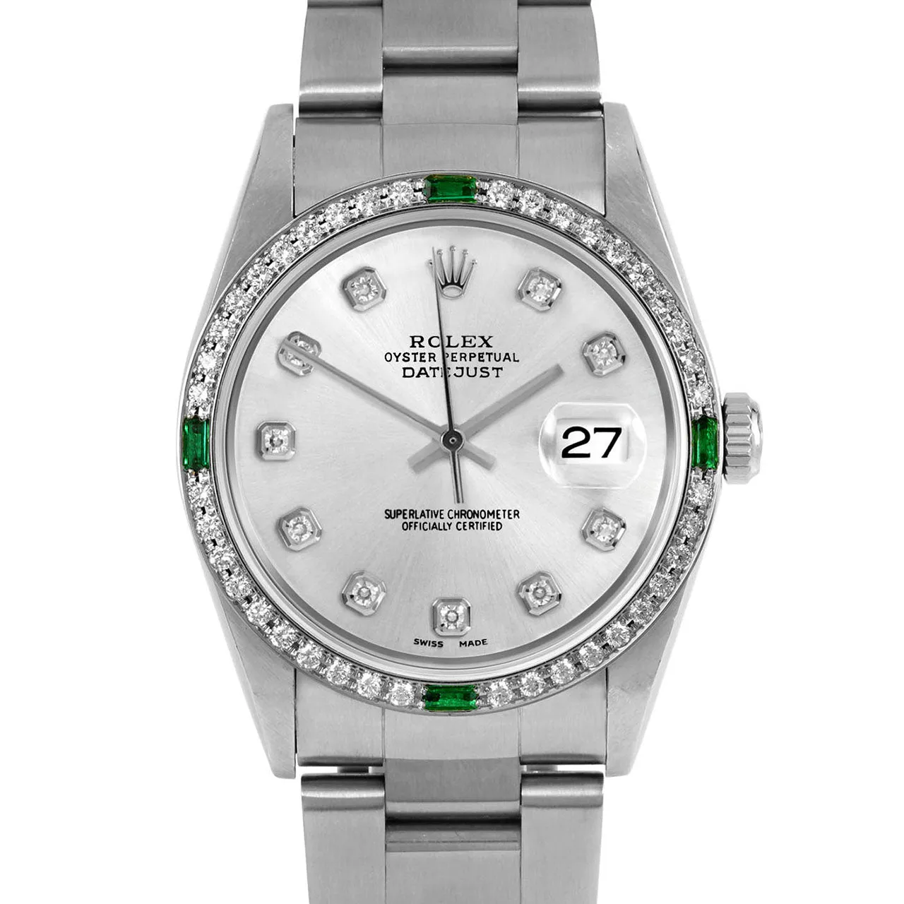 Rolex Datejust 36mm | 16234-SLV-DIA-AM-4EMD-OYS
