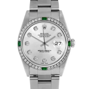 Rolex Datejust 36mm | 16234-SLV-DIA-AM-4EMD-OYS